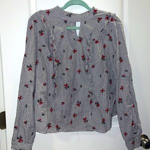 Striped Spring Time Blouse